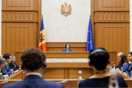Президент Майя Санду на заседании Национальной комиссии по европейской интеграции: «У нас есть окно возможностей, и наш долг – сделать все, чтобы их не упустить»