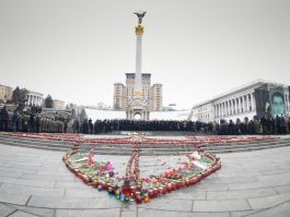 Președintele Nicolae Timofti a participat la Marșul Demnității din Kiev