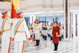 Президент Республики Молдова Майя Санду приняла верительные грамоты от ряда послов