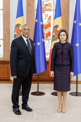 Президент Республики Молдова Майя Санду приняла верительные грамоты от ряда послов