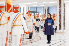 Президент Республики Молдова Майя Санду приняла верительные грамоты от ряда послов