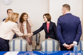 Глава государства Майя Санду обсудила с группой евродепутатов продвижение Молдовы по пути вступления в Европейский Союз