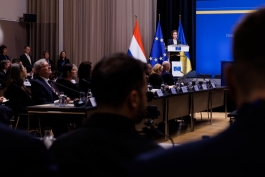 Президент Майя Санду на Дипломатической конференции по созданию Международной комиссии по рассмотрению претензий для Украины: «Если агрессия не будет наказана, растет риск новых войн»