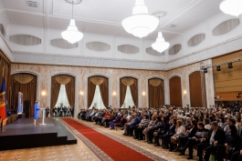  Президент Майя Санду на гала-чествовании победителей олимпиад 2025 года: «Мы чествуем выдающихся учащихся, которые благодаря увлечению и упорному труду подняли флаг и доброе имя Республики Молдова на самые высокие пьедесталы почета»