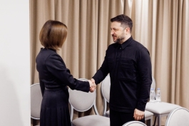 Президент Майя Санду принимает участие в официальном мероприятии по случаю начала председательства Кипра в Совете Европейского Союза