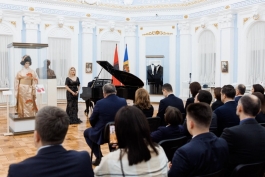 Президент Майя Санду приняла участие в концерте, организованном по случаю официального визита Президента Албании в Кишинев
