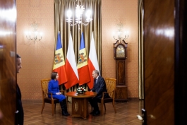 Cooperarea moldo-poloneză, aderarea Republicii Moldova la Uniunea Europeană și securitatea regională, discutate de șefa statului la Varșovia
