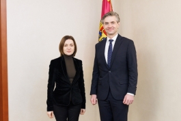 Președinta Maia Sandu l-a primit pe Ministrul Afacerilor Externe al Lituaniei, Kęstutis Budrys