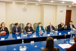  Президент Республики Молдова Майя Санду встретилась с группой американских сенаторов