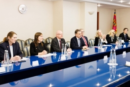 Глава государства Майя Санду встретилась с делегацией Парламента Королевства Дания