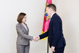 Глава государства Майя Санду встретилась с делегацией Парламента Королевства Дания
