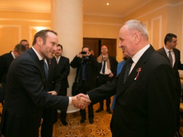 Președintele Nicolae Timofti a avut o întrevedere cu ministrul danez de externe, Martin Lidegaard, și ministrul polonez de externe, Grzegorz Schetyna