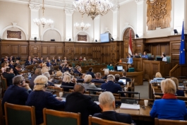 Președinta Maia Sandu, la Riga: ,,Letonia știe ce înseamnă să îți recâștigi libertatea. De aceea vocea ei contează”