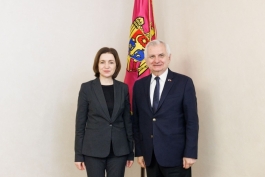 Președinta Maia Sandu s-a întâlnit cu senatorul american Jack Reed