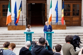 Șefa statului, în cadrul vizitei oficiale la Dublin: Transformarea Irlandei după aderarea la UE, model pentru viitorul european al Moldovei
