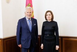 Președinta Maia Sandu s-a întâlnit cu fostul Președinte al Poloniei, Aleksander Kwaśniewski