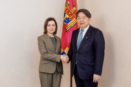 Президент Майя Санду приняла японскую делегацию во главе с министром внутренних дел и коммуникаций Хаяси Ёсимаса