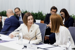 Maia Sandu a participat la reuniunea Coaliției Europene împotriva Drogurilor în cadrul Comunității Politice Europene de la Erevan