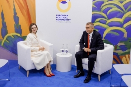Maia Sandu a participat la reuniunea Coaliției Europene împotriva Drogurilor în cadrul Comunității Politice Europene de la Erevan