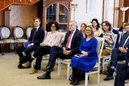 Președinta Maia Sandu a primit la Chișinău reprezentanții statelor membre UE responsabili de extindere