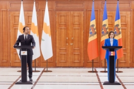 Președintele Ciprului, Nikos Christodoulides, la Chișinău: Președinția Consiliului Uniunii Europene, alături de Moldova de Ziua Europei