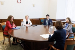  Президент Майя Санду приняла миссию Международного валютного фонда, находящуюся с визитом в Кишиневе