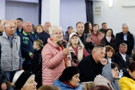 Maia Sandu, la Nisporeni: întâlniri cu cetățenii și autoritățile locale