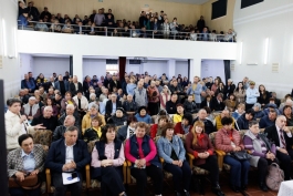 Maia Sandu, la Nisporeni: întâlniri cu cetățenii și autoritățile locale