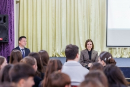 Maia Sandu, la Nisporeni: întâlniri cu cetățenii și autoritățile locale