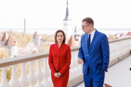 Președinta Maia Sandu, în vizită de lucru la Tallinn: „Estonia este un prieten de nădejde și un susținător al parcursului european al Republicii Moldova, de la care avem multe de învățat" 