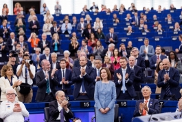 President Maia Sandu’s speech at the European Parliament on the occasion of receiving the European Order of Merit