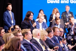 Președinta Maia Sandu a participat la Forumul GLOBSEC de la Praga