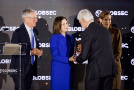 Președinta Maia Sandu a participat la Forumul GLOBSEC de la Praga