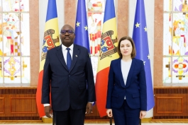 Șefa statului, Maia Sandu, a primit scrisorile de acreditare din partea mai multor ambasadori