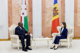 Șefa statului, Maia Sandu, a primit scrisorile de acreditare din partea mai multor ambasadori