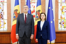 Șefa statului, Maia Sandu, a primit scrisorile de acreditare din partea mai multor ambasadori