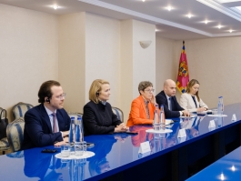 Președinta Maia Sandu s-a întâlnit cu conducerea Fundației Konrad Adenauer