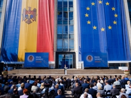 Președinta Maia Sandu l-a primit pe Prim-ministrul României, Ilie Bolojan, la Chișinău