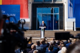 Președinta Maia Sandu l-a primit pe Prim-ministrul României, Ilie Bolojan, la Chișinău