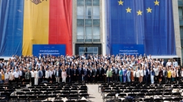 Președinta Maia Sandu l-a primit pe Prim-ministrul României, Ilie Bolojan, la Chișinău