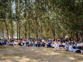 De Ziua Nistrului, șefa statului a participat la Festivalul „Dansul Vetrelor Nistrene” din Ștefan Vodă.