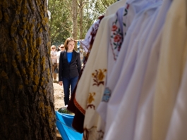 De Ziua Nistrului, șefa statului a participat la Festivalul „Dansul Vetrelor Nistrene” din Ștefan Vodă.