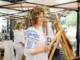 De Ziua Nistrului, șefa statului a participat la Festivalul „Dansul Vetrelor Nistrene” din Ștefan Vodă.