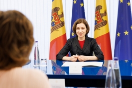 Președinta Maia Sandu s-a întâlnit cu Jessika Roswall, Comisara europeană pentru mediu