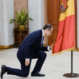 Noul cabinet de miniștri a depus jurământul în fața Președintei Republicii Moldova, Maia Sandu
