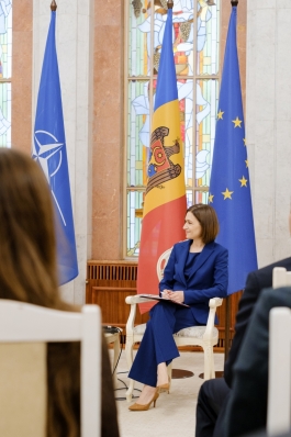 Întrevederea Președintei Maia Sandu cu membrii Comitetului Politic al NATO