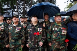Președinta Republicii Moldova a adus un omagiu celor care au apărat independența țării