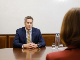 Președinta Maia Sandu a avut o întrevedere cu noul Șef al Misiunii OSCE în Republica Moldova