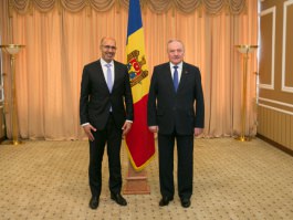 Președintele Nicolae Timofti l-a primit pe secretarul de stat pentru Afaceri Europene al Republicii Franceze, Harlem Desir