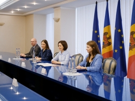 Parcursul european și reziliența Moldovei, în centrul întrevederii Președintei Maia Sandu cu comisara europeană Hadja Lahbib